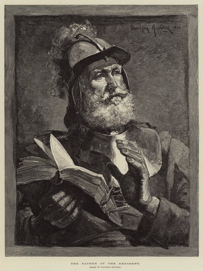 De vader van het regiment door Davidson Knowles